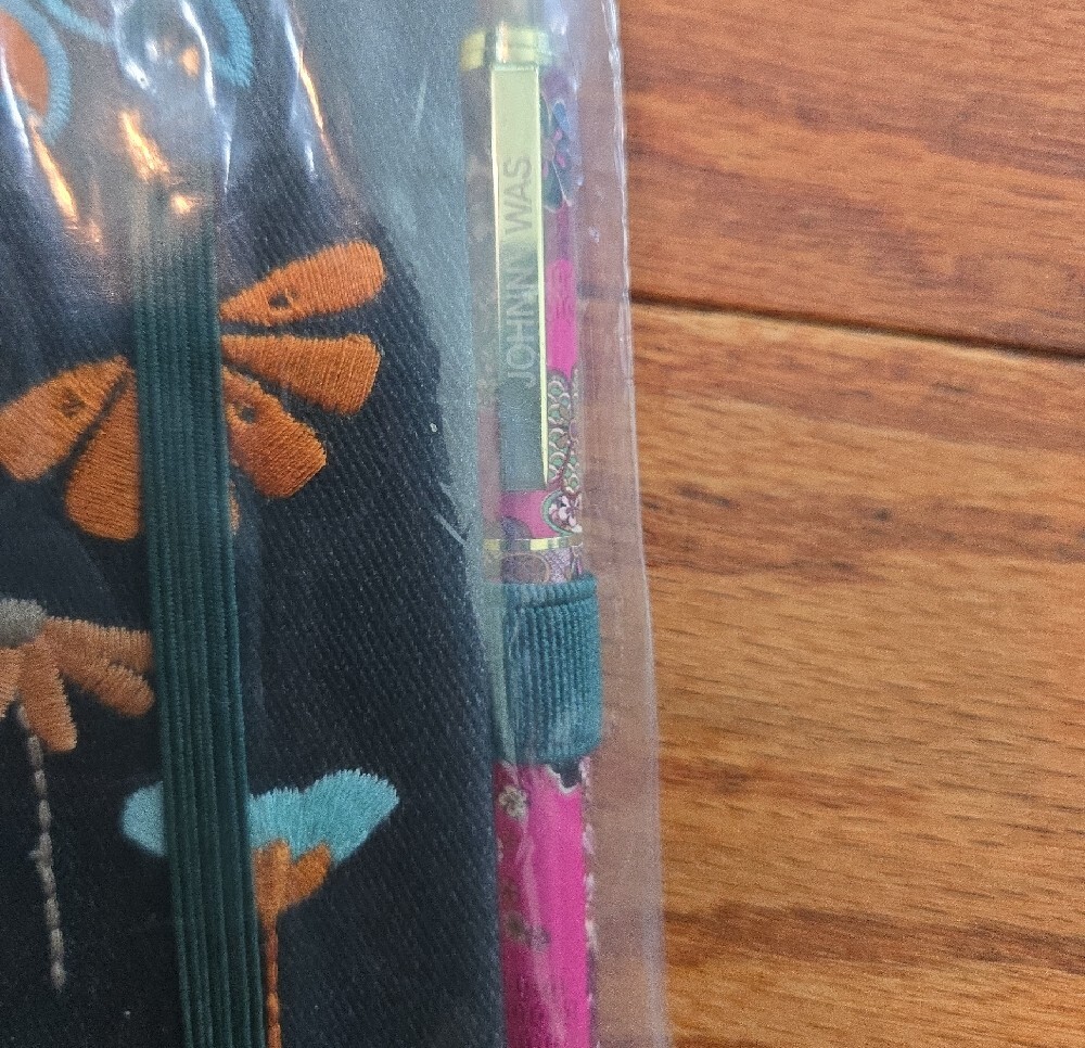 Johnny Was Journal With Pen & Foldable Tote - Picture 3 of 7